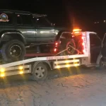 Aybastı Oto Kurtarma saha çalışması ve çekici hizmeti